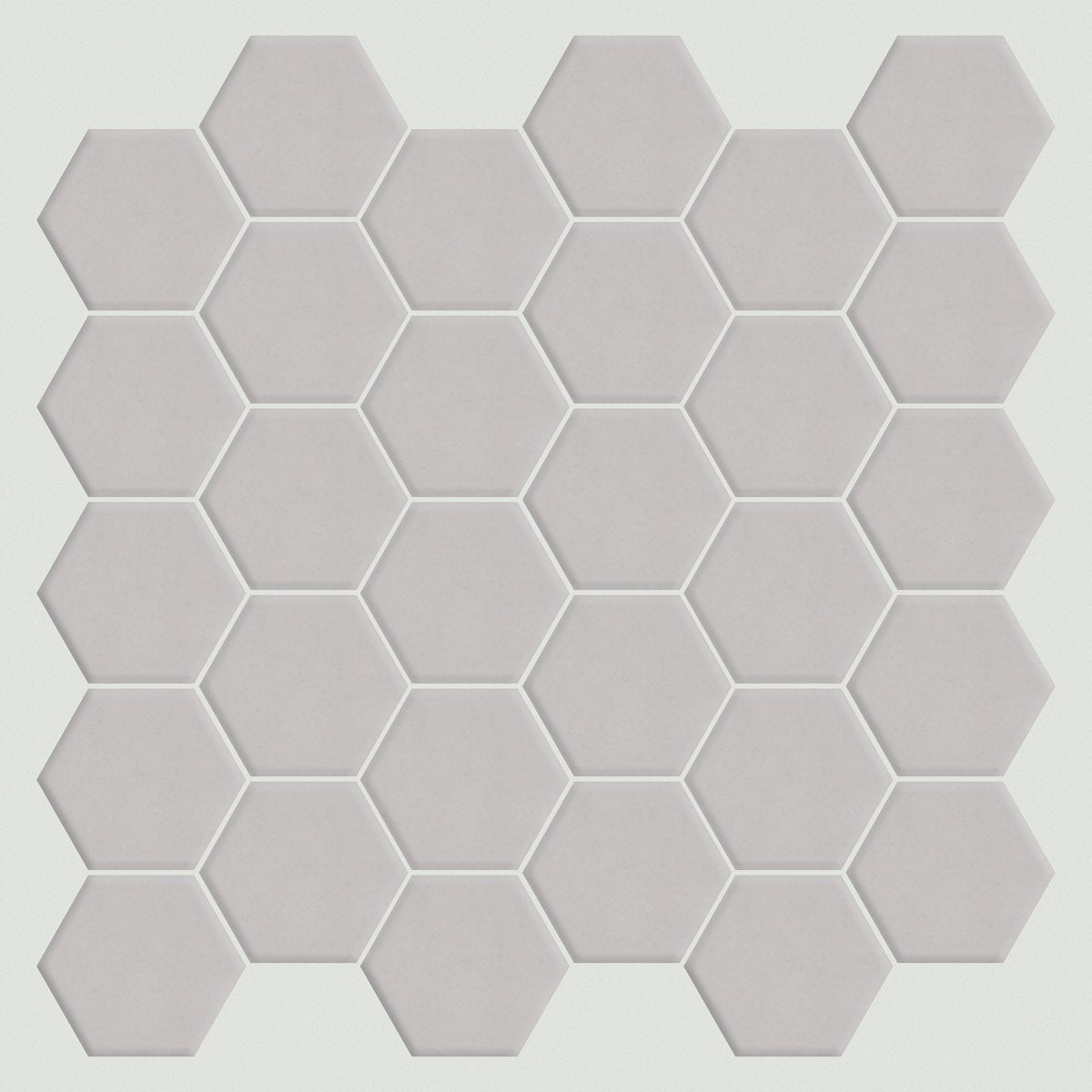 Shaw Kaleidoscope Hex Porcelain Tile 6x7 Pearl