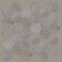 Shaw Kaleidoscope Hex Porcelain Tile 6x7 Ashen