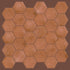 Shaw Kaleidoscope Hex Porcelain Tile 6x7 Marigold