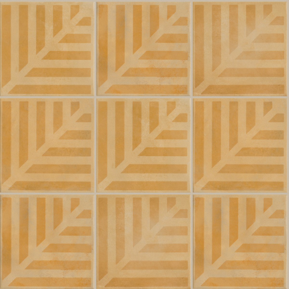 Shaw Kaleidoscope Square Design Porcelain Tile 8x8 Sunshade