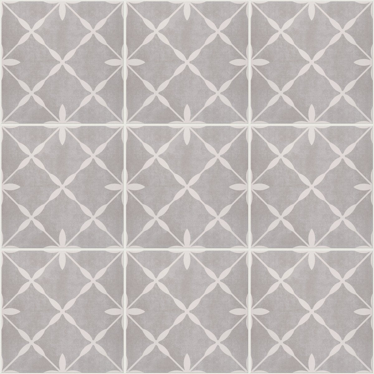 Shaw Castilian Porcelain Tile 13x13 Heritage Grey