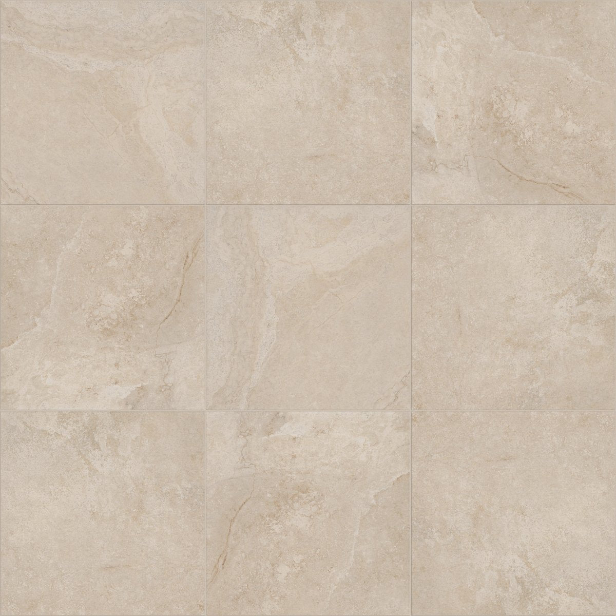 Shaw Layered Earth CC Slip-Resistant Porcelain Tile 24x24 Cream