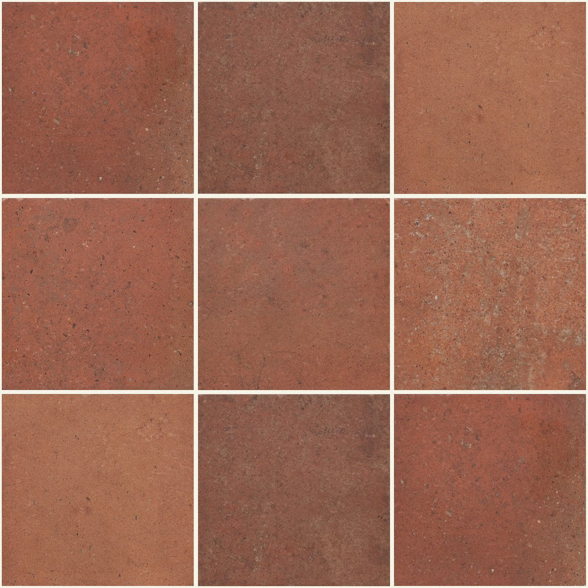Shaw Tempest Porcelain Tile 8x8 Rust