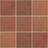 Shaw Tempest Porcelain Tile 8x8 Rust