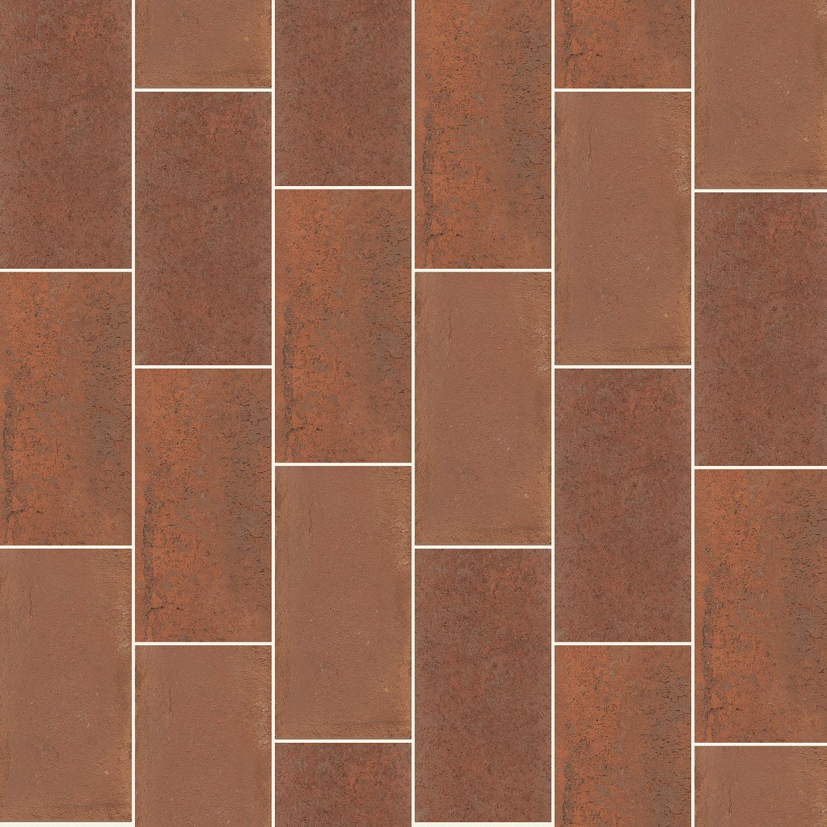 Shaw Tempest Porcelain Tile 8x16 Rust