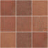 Shaw Tempest Slip-Resistant Porcelain Tile 16x16 Rust
