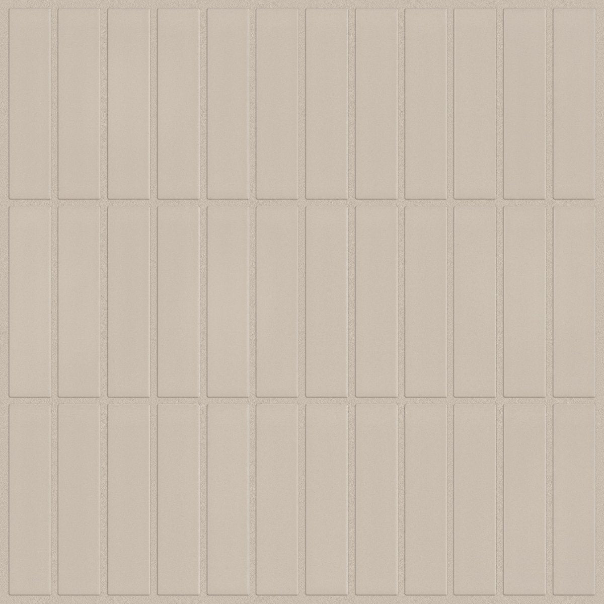 Shaw Format Stacked Mosaic Porcelain Tile Khaki