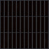 Shaw Format Stacked Mosaic Porcelain Tile Midnight