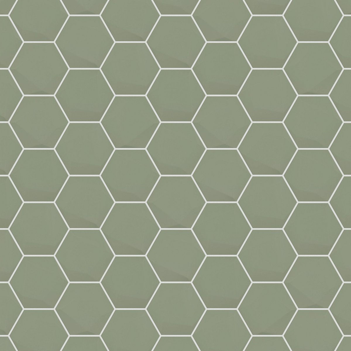 Shaw Tetra 3D Hex Porcelain Tile Mint
