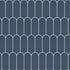 Shaw Tetra Elongated Fan Porcelain Tile Navy