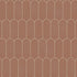 Shaw Tetra Elongated Fan Porcelain Tile Terracotta