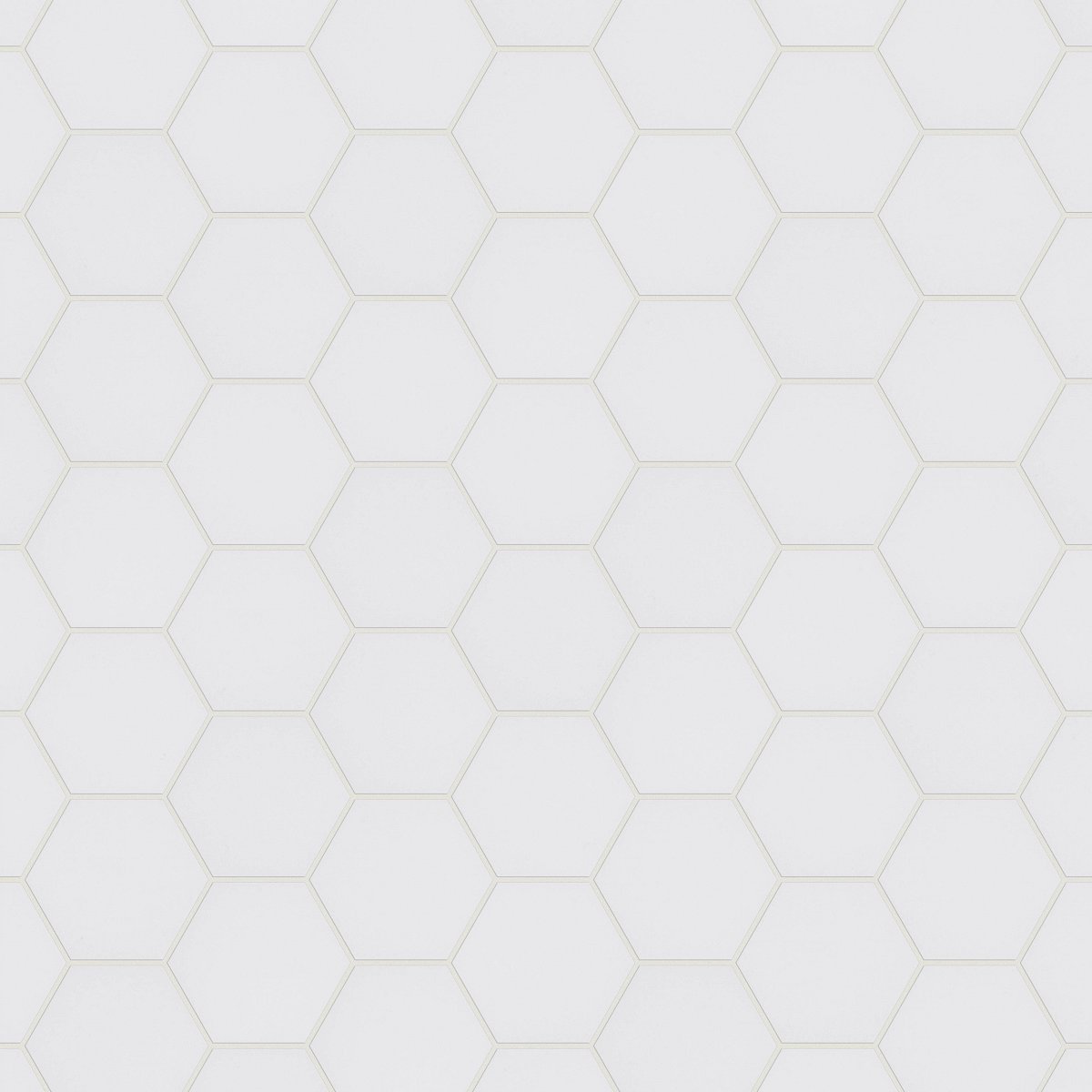 Shaw Tetra Hex Porcelain Tile 5x6 Pearl