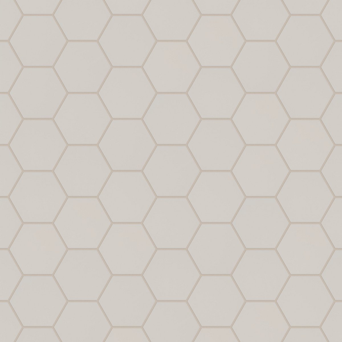 Shaw Tetra Hex Porcelain Tile 5x6 Linen