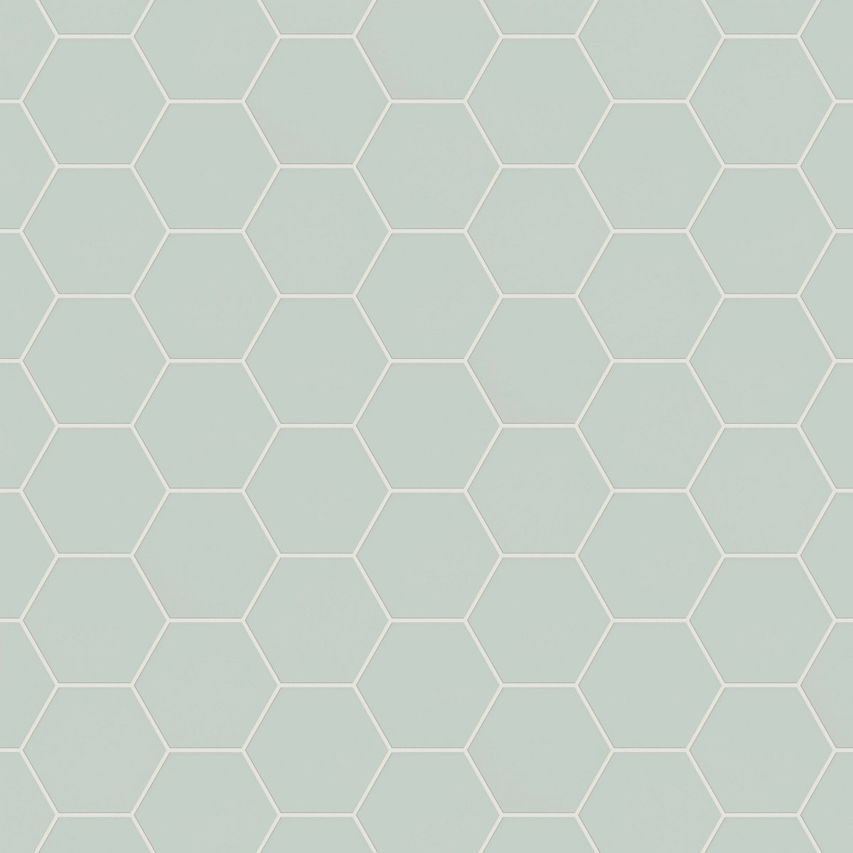 Shaw Tetra Hex Porcelain Tile 5x6 Sage