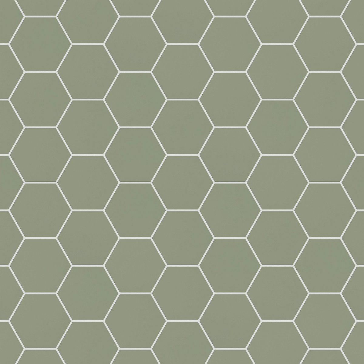 Shaw Tetra Hex Porcelain Tile 5x6 Mint