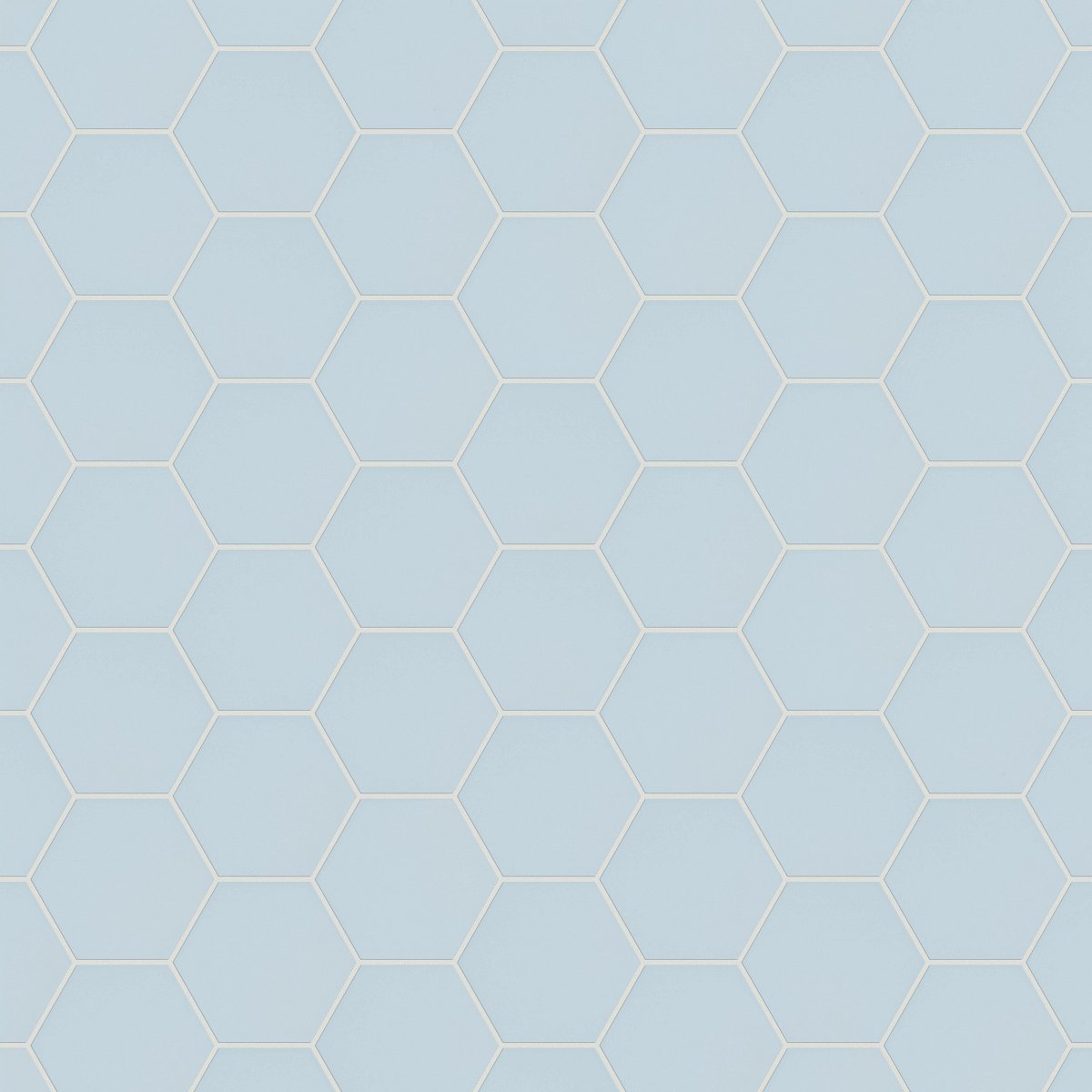 Shaw Tetra Hex Porcelain Tile 5x6 Ice