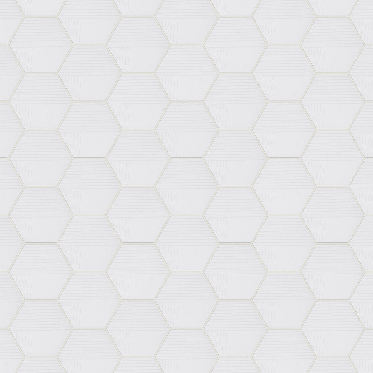 Shaw Tetra Designer Hex 1 Porcelain Tile Pearl