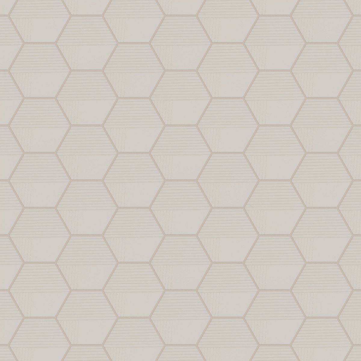 Shaw Tetra Designer Hex 1 Porcelain Tile Linen