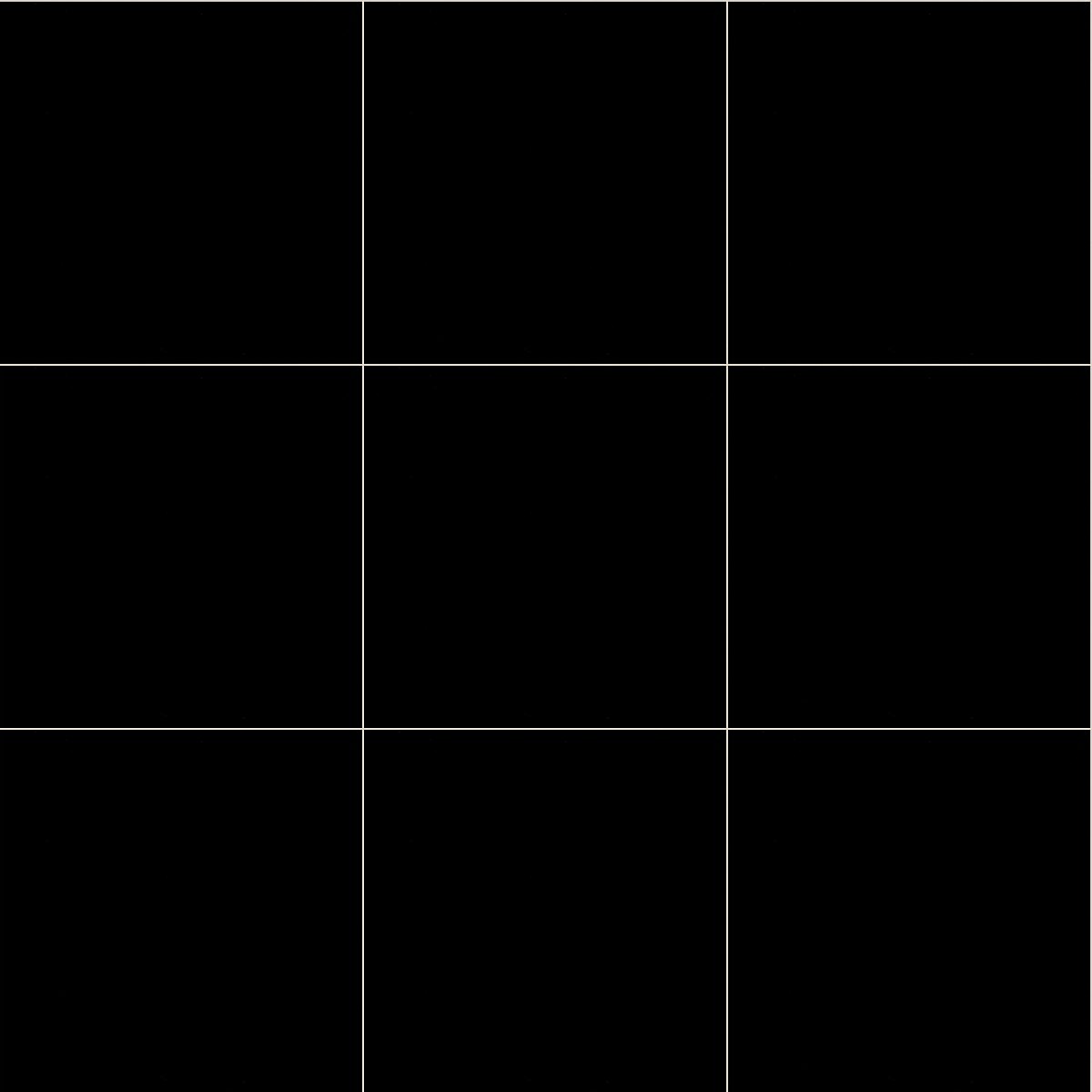 Shaw Domino Polished Porcelain Tile 24x24 Black