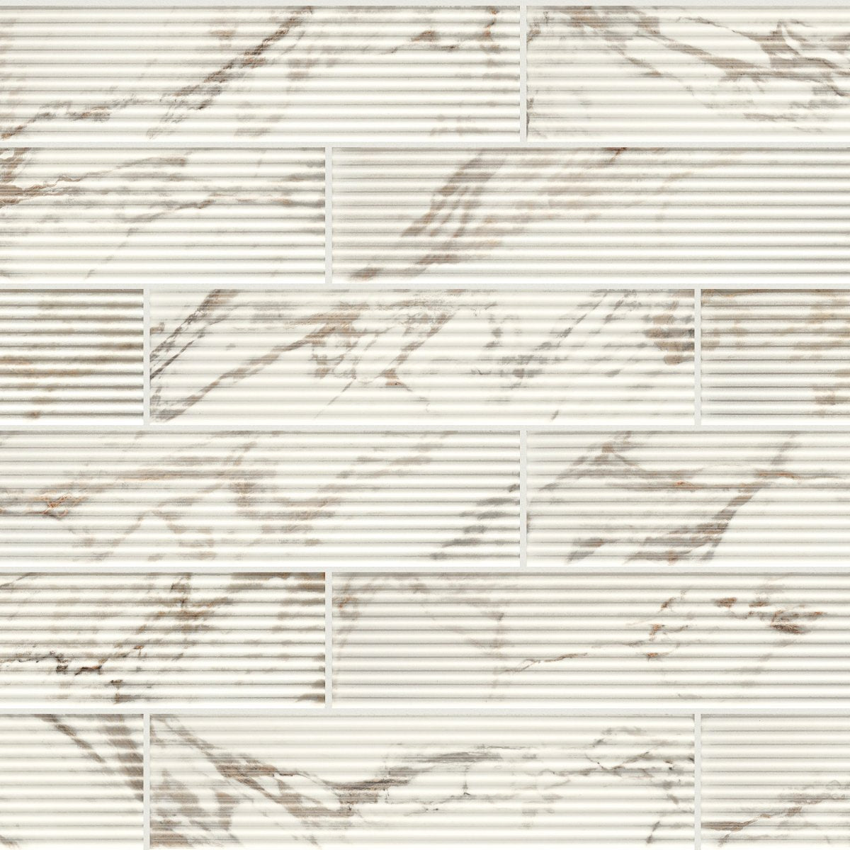 Shaw Tactis Ceramic Tile 4x16 Classic Pearl