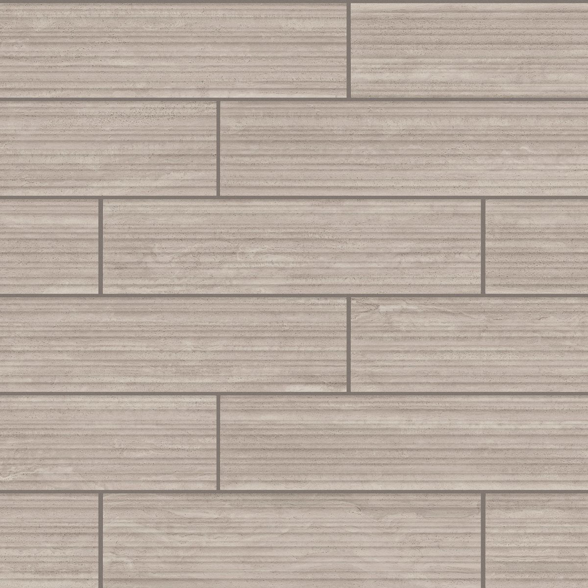 Shaw Tactis Ceramic Tile 4x16 Layered Taupe