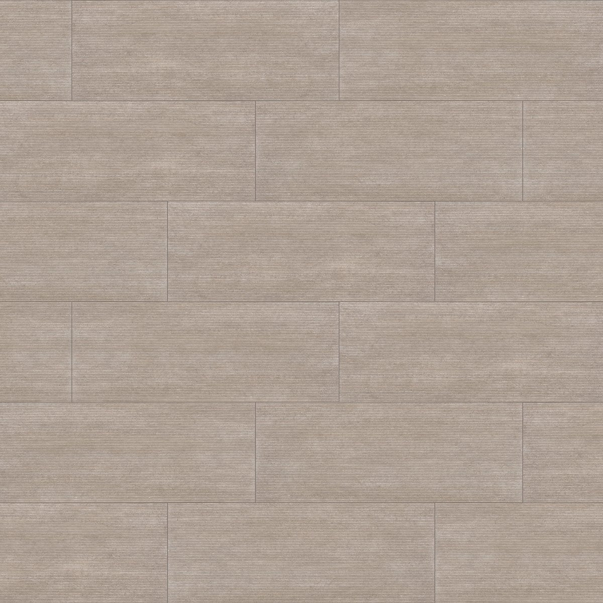 Shaw Tactis Ceramic Tile 18x48 Etched Taupe