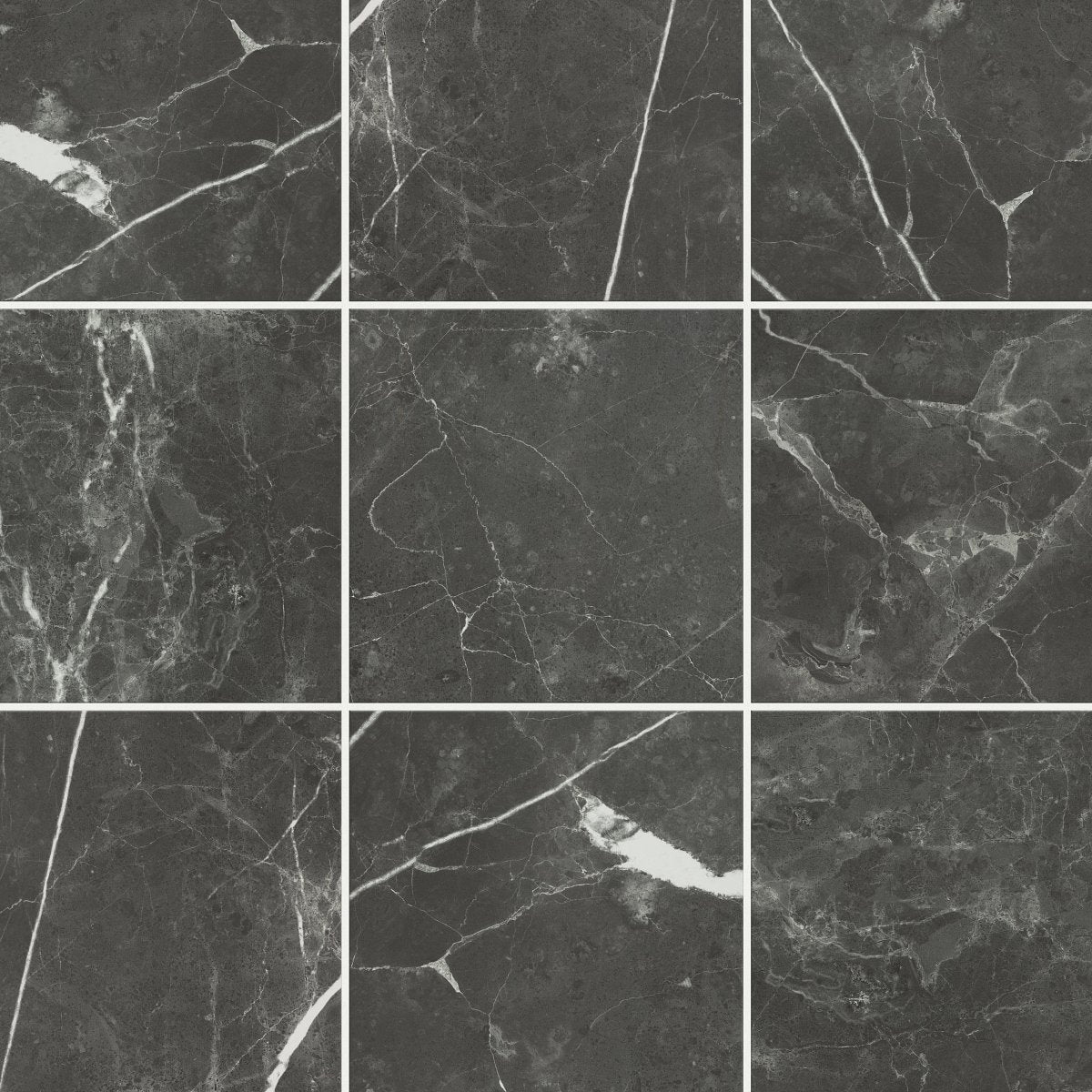 Shaw Enclave Porcelain Tile 13x13 Eclipse Marble