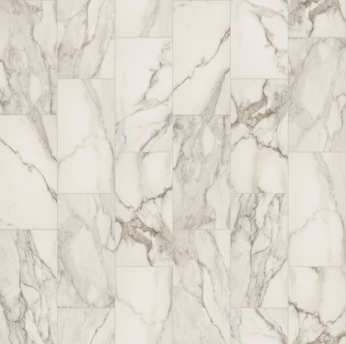 Shaw Enclave Porcelain Tile 12x24 Halo Calacatta