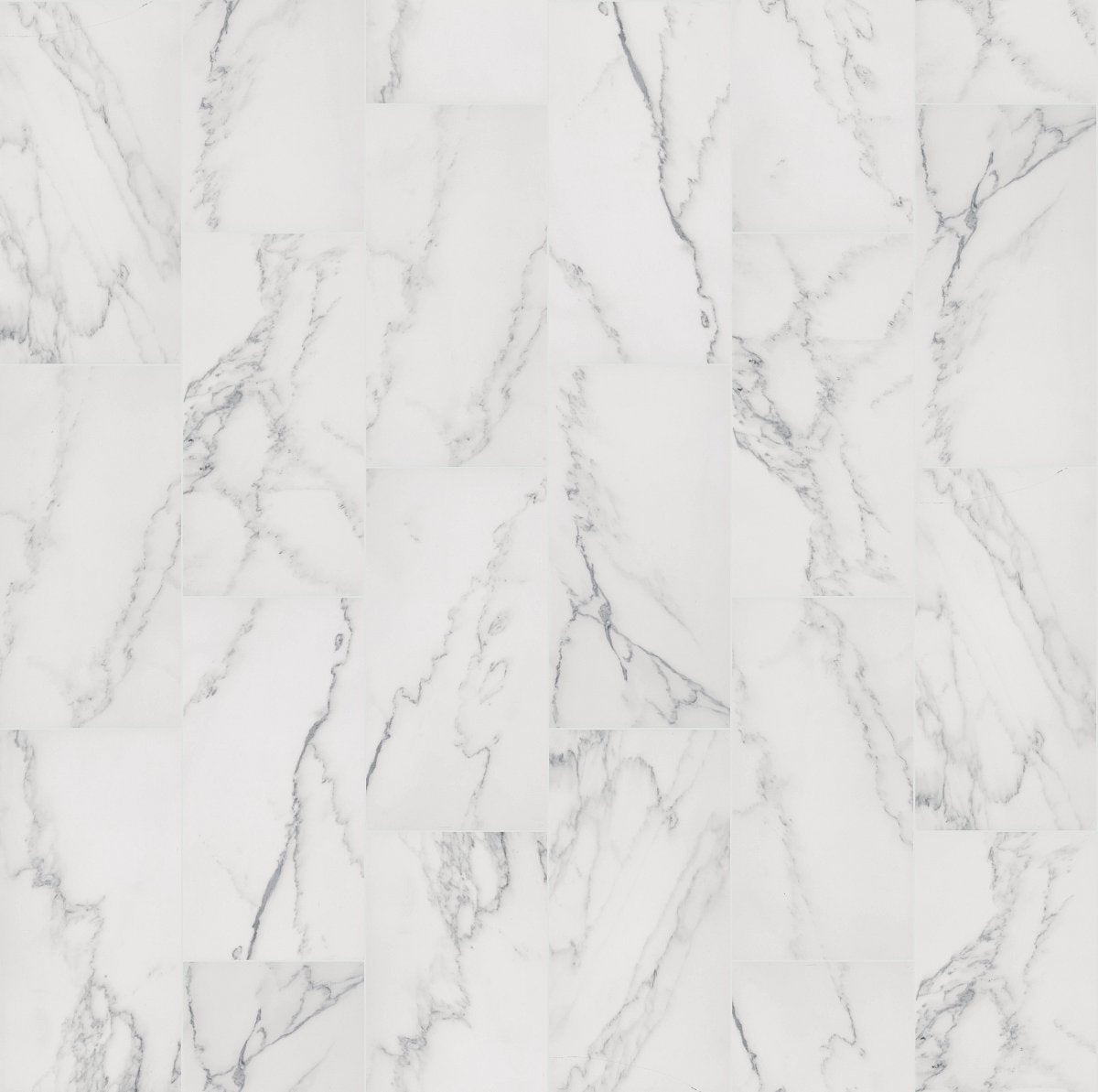 Shaw Enclave Porcelain Tile 12x24 Luxe Bianco