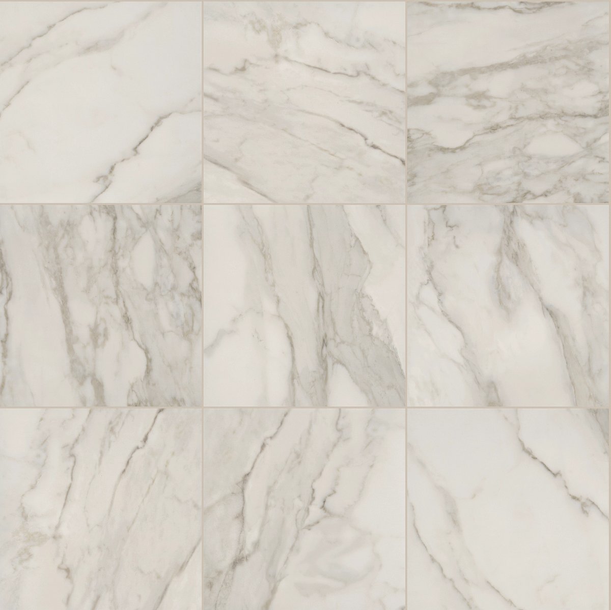 Shaw Enclave Porcelain Tile 20x20 Halo Calacatta