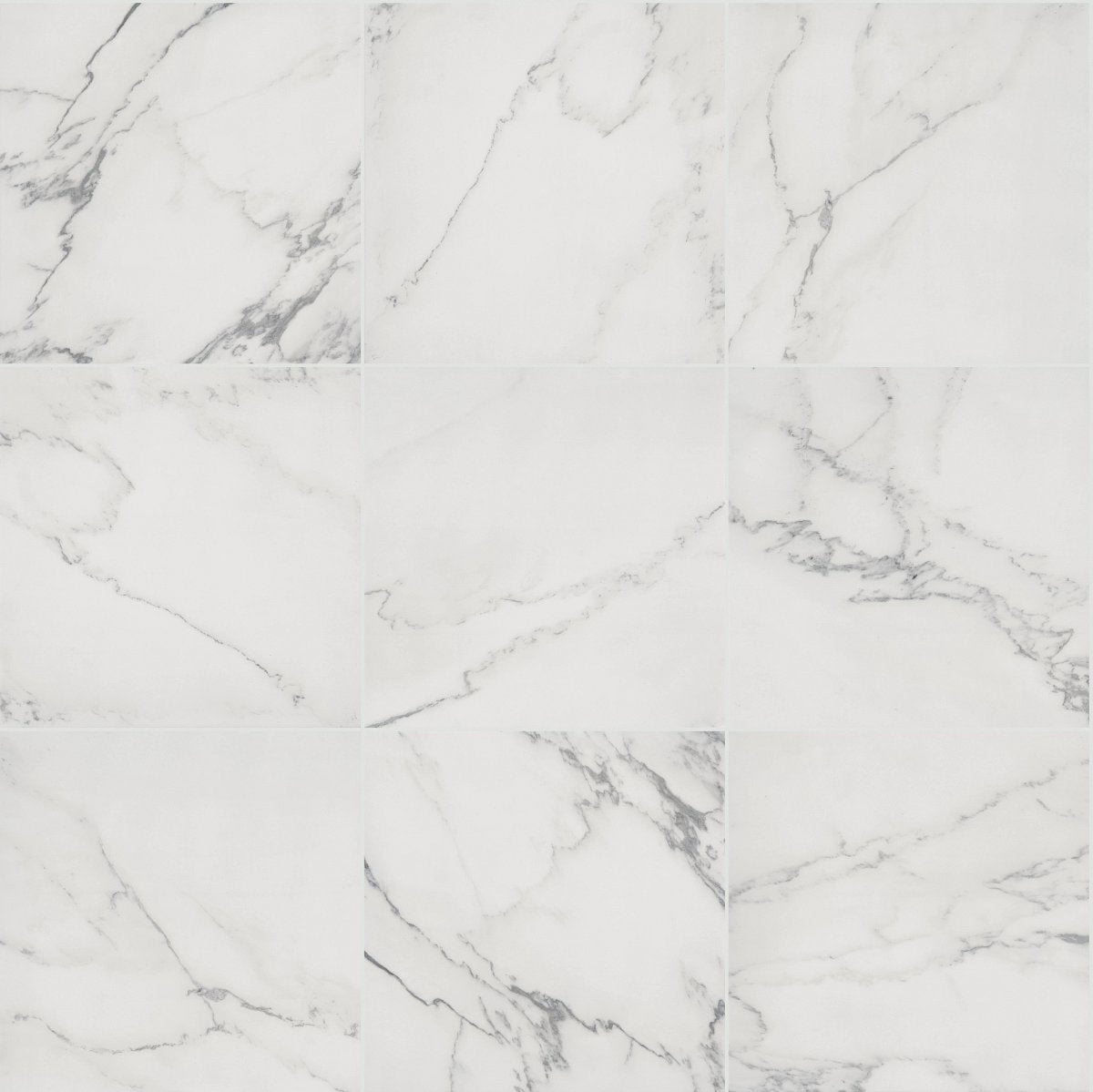 Shaw Enclave Porcelain Tile 20x20 Luxe Bianco
