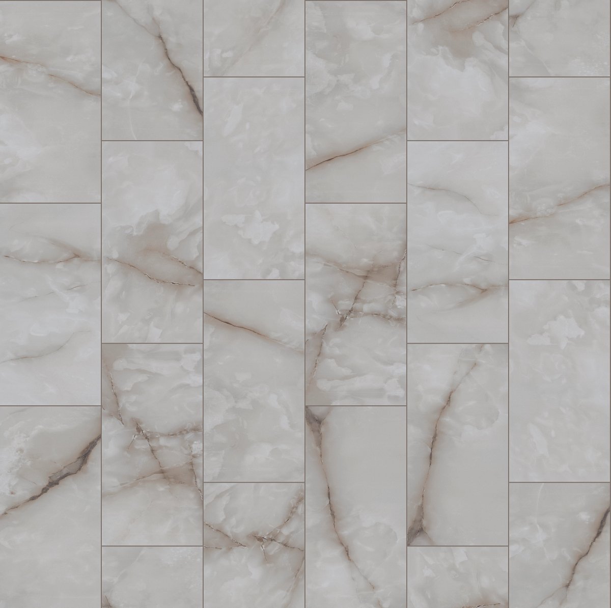 Shaw Astoria Polished Porcelain Tile 12x24 Brindle