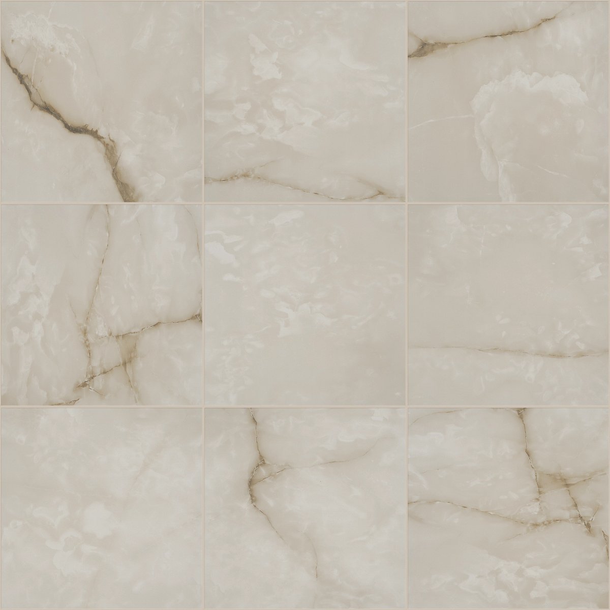 Shaw Astoria Polished Porcelain Tile 24x24 Chiffon