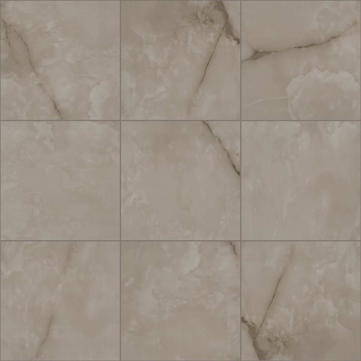 Shaw Astoria Polished Porcelain Tile 24x24 Mocha