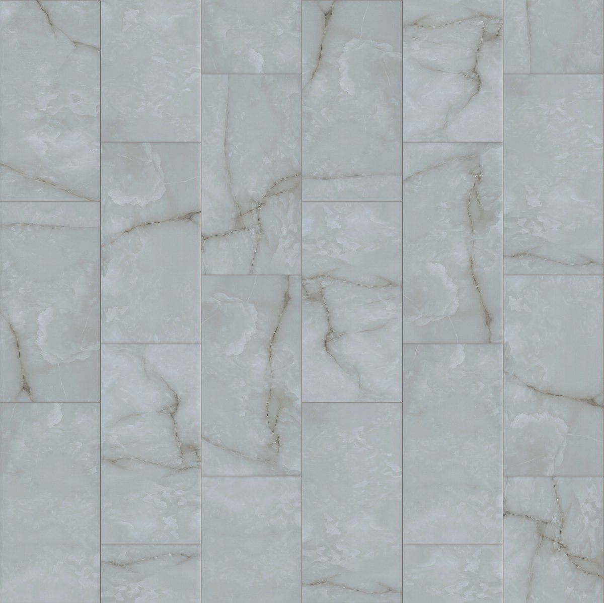 Shaw Astoria Polished Porcelain Tile 24x48 Brindle