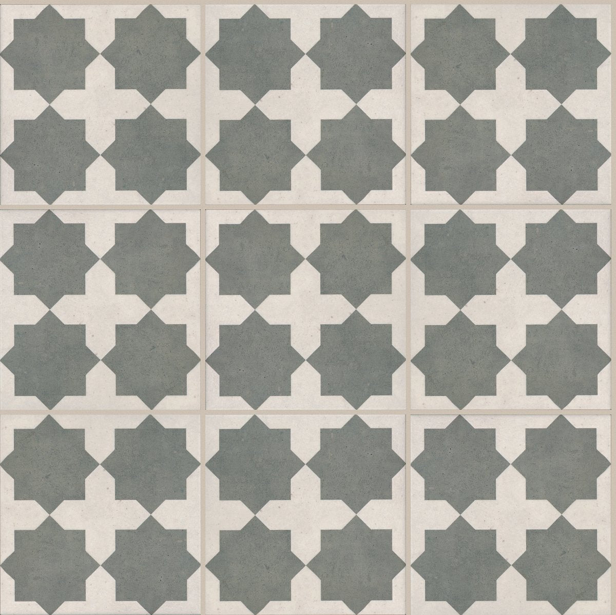 Shaw Blooms Deco Porcelain Tile Willow Moss