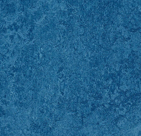 Marmoleum Real Blue 3030 linoleum sheet swatch