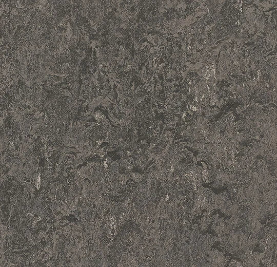 Marmoleum Real Graphite 3048 linoleum sheet swatch