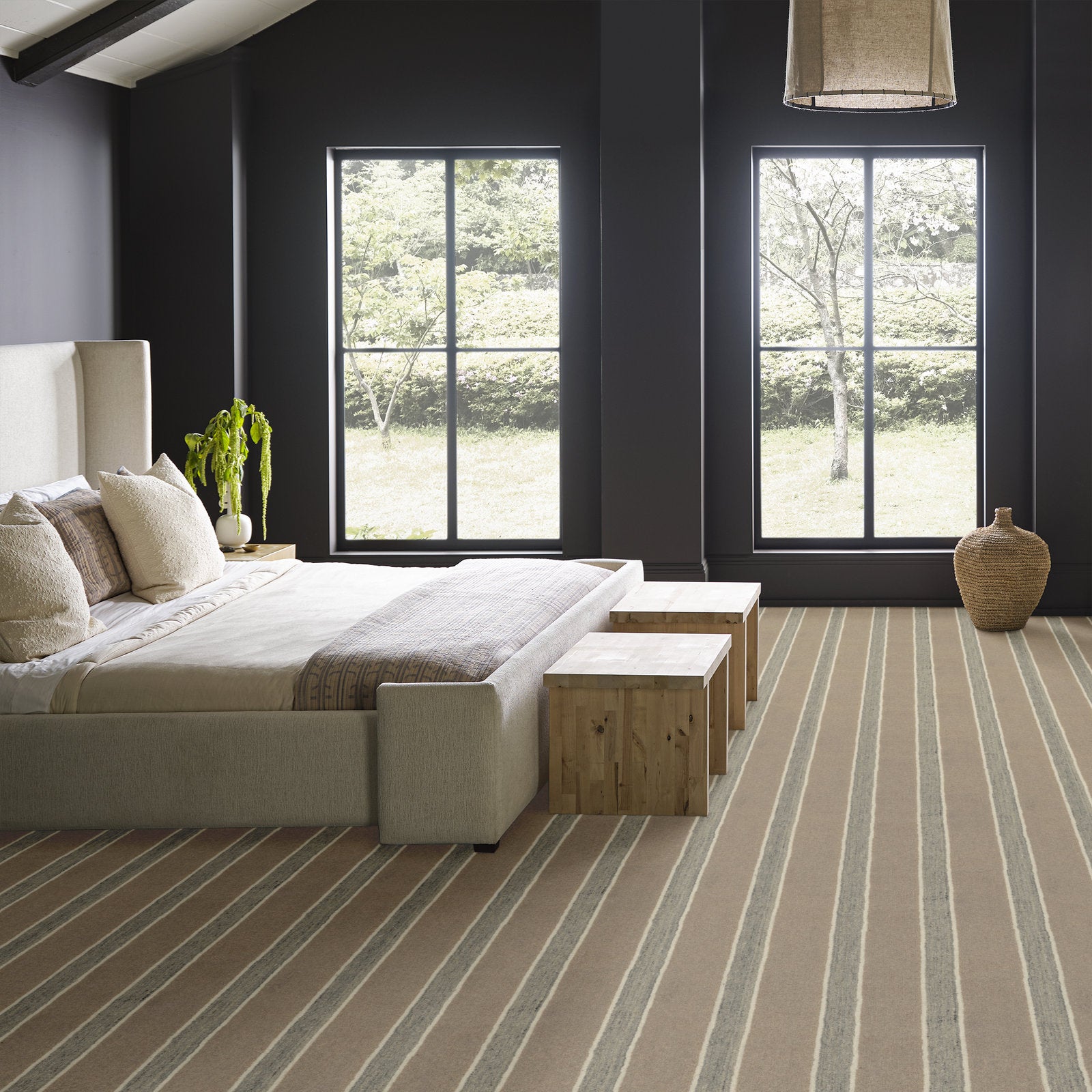 00101 Garden Path Anderson Tuftex Broadloom Wool Carpet – Gallery 15 ft wide Room Scene - GreenFlooringSupply.com