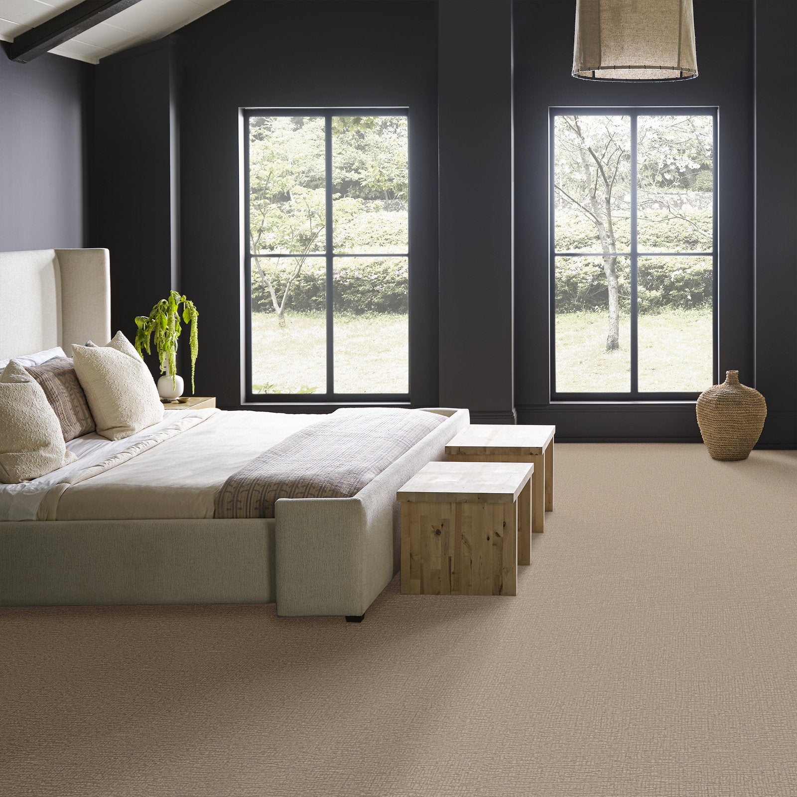 00101 Trustee Anderson Tuftex Broadloom Wool Carpet – Curator 15 ft wide Room Scene - GreenFlooringSupply.com