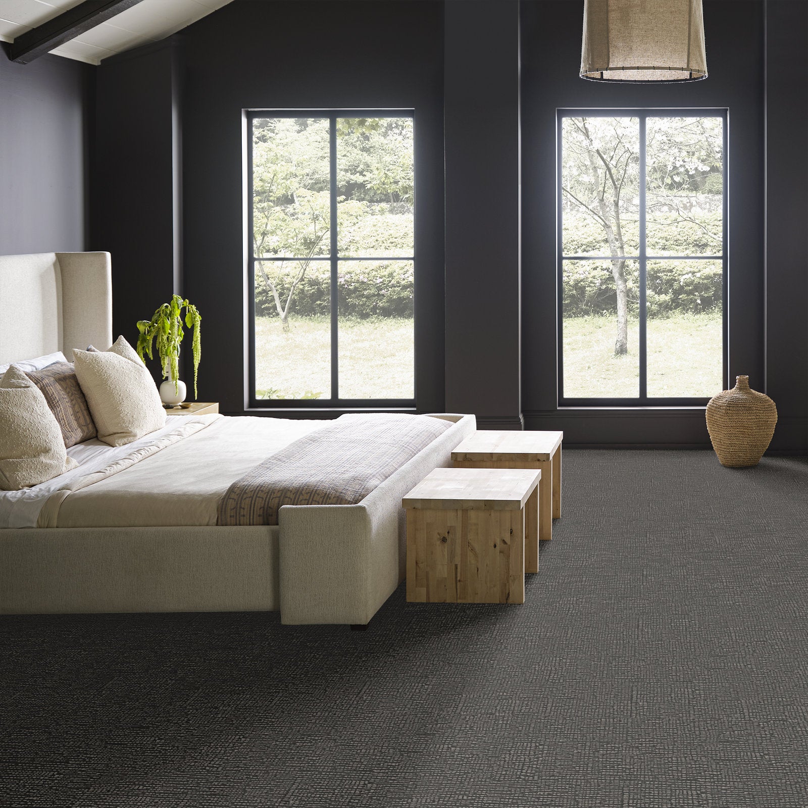 00501 Butler Anderson Tuftex Broadloom Wool Carpet – Curator 15 ft wide Room Scene - GreenFlooringSupply.com