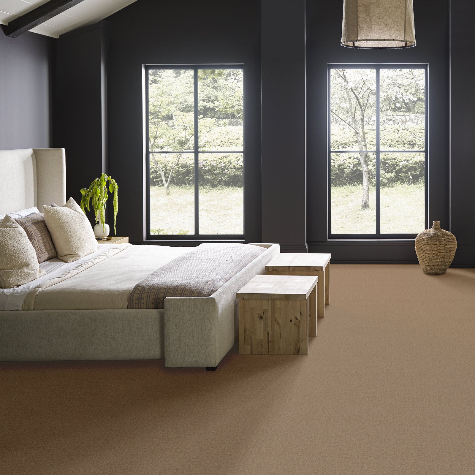 00700 Timberline Anderson Tuftex Broadloom Wool Carpet – Finesse 15 ft wide Room Scene - GreenFlooringSupply.com