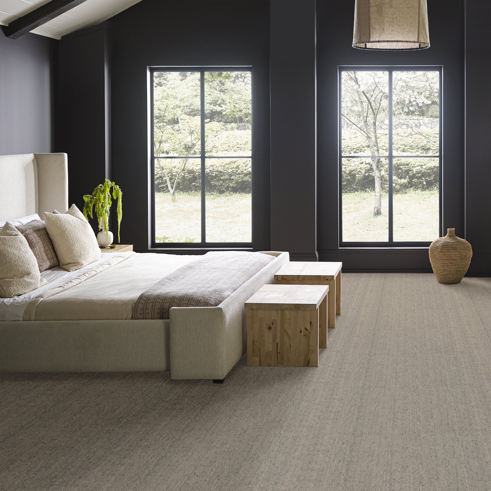 00500 Skyscraper Anderson Tuftex Broadloom Wool Carpet – Tactile 15 ft wide Room Scene - GreenFlooringSupply.com