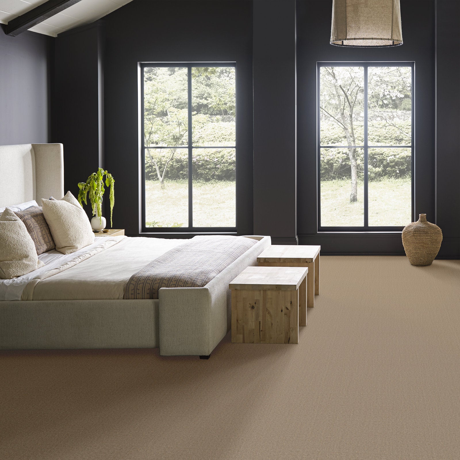 00101 Stroll Anderson Tuftex Broadloom Wool Carpet – Finesse 15 ft wide Room Scene - GreenFlooringSupply.com