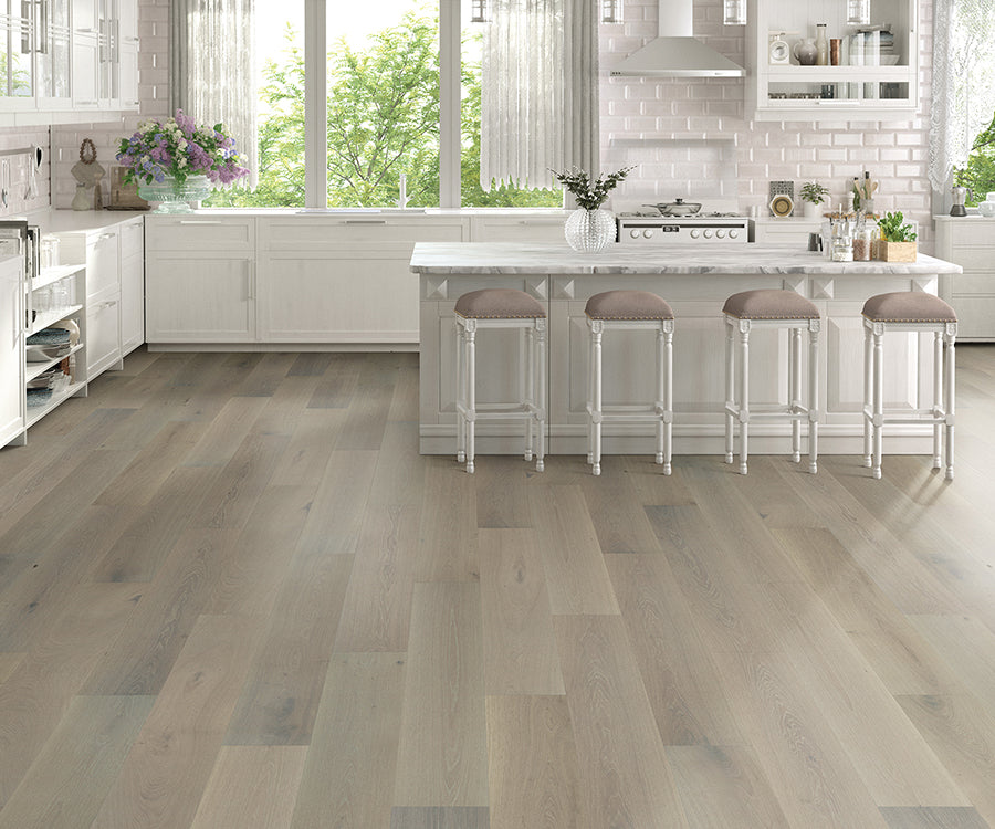 Tesoro Woods Broad French Oak Bordeaux engineered hardwood flooring - room scene