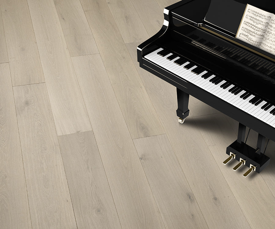 Tesoro Woods Broad French Oak Bordeaux engineered hardwood flooring - room scene