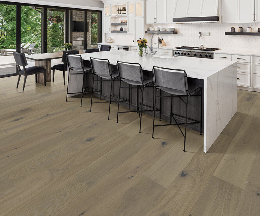 Tesoro Woods Broad French Oak Lyon engineered hardwood flooring - room scene