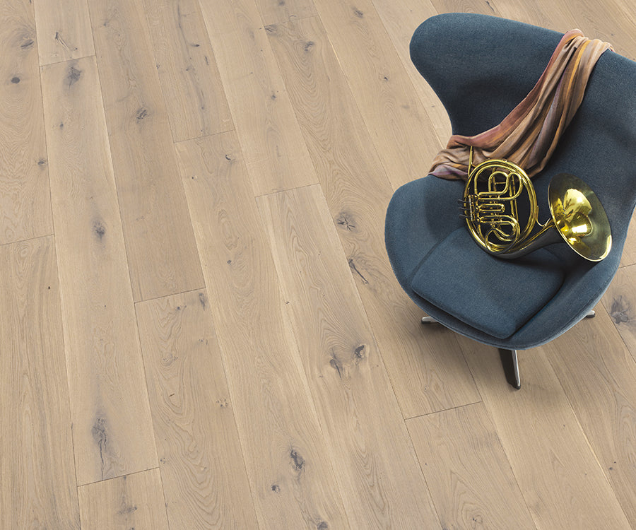 Tesoro Woods Broad French Oak Lyon engineered hardwood flooring - room scene