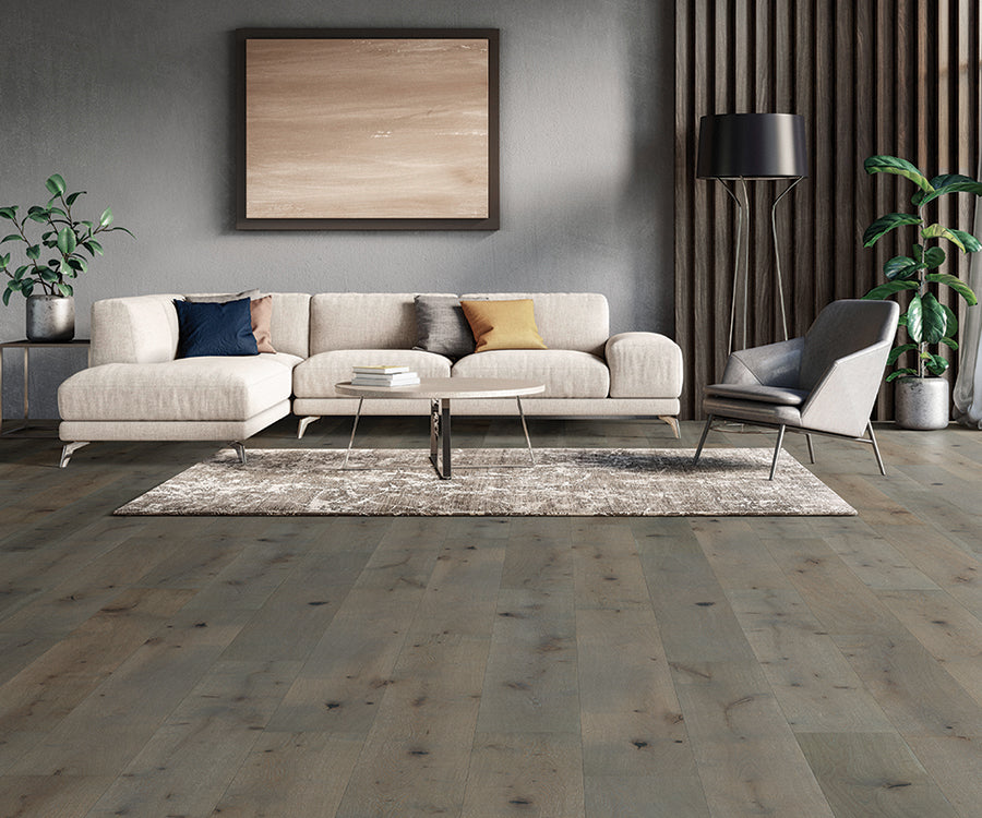 Tesoro Woods Broad French Oak Nantes engineered hardwood flooring - room scene