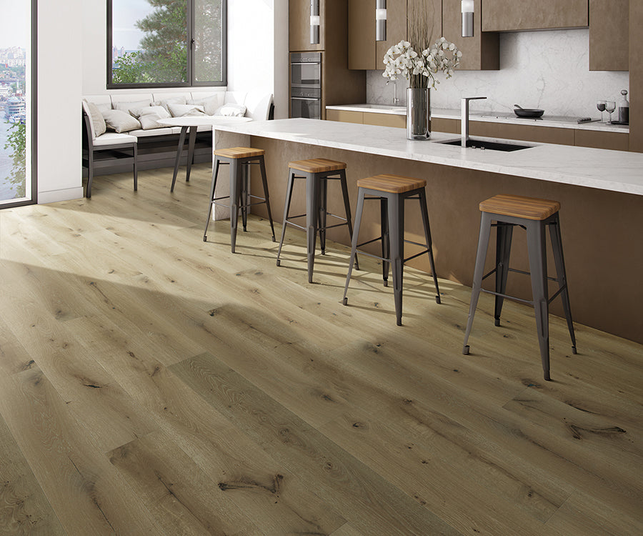 Tesoro Woods Broad French Oak Nice engineered hardwood flooring - room scene